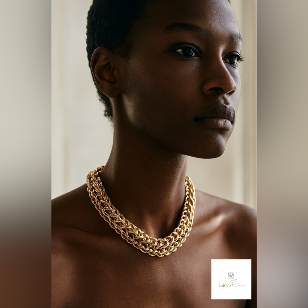Henri Bendel “Chain Me Down” Necklace | Bold Gold Chain | Statement Chic